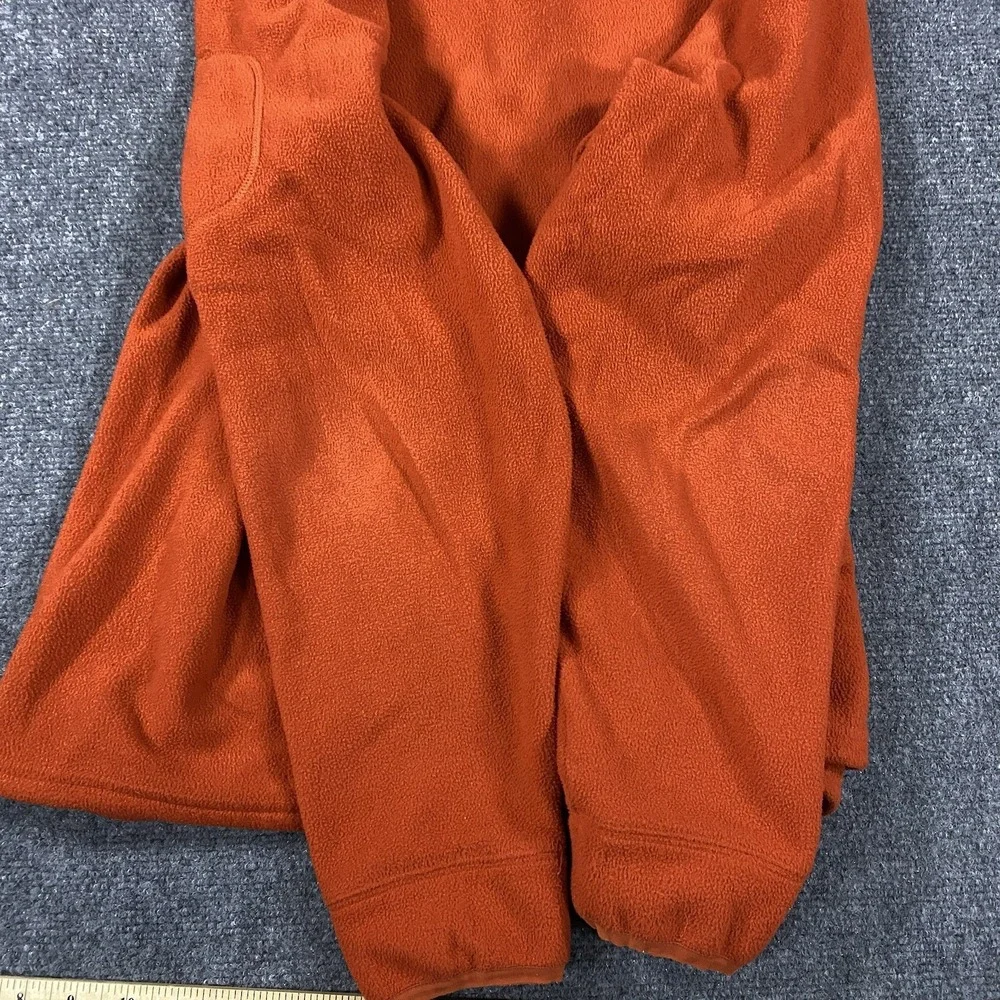 Polo Golf Ralph Lauren Fleece Pullover‎ Mens XL Orange Jacket 1/4 Zip